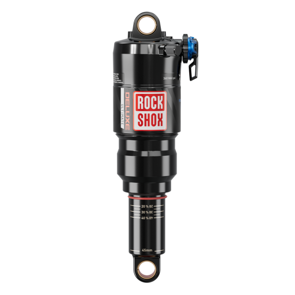 RockShox MY26 Rear Shock Deluxe Ultimate RCT Standard, black
