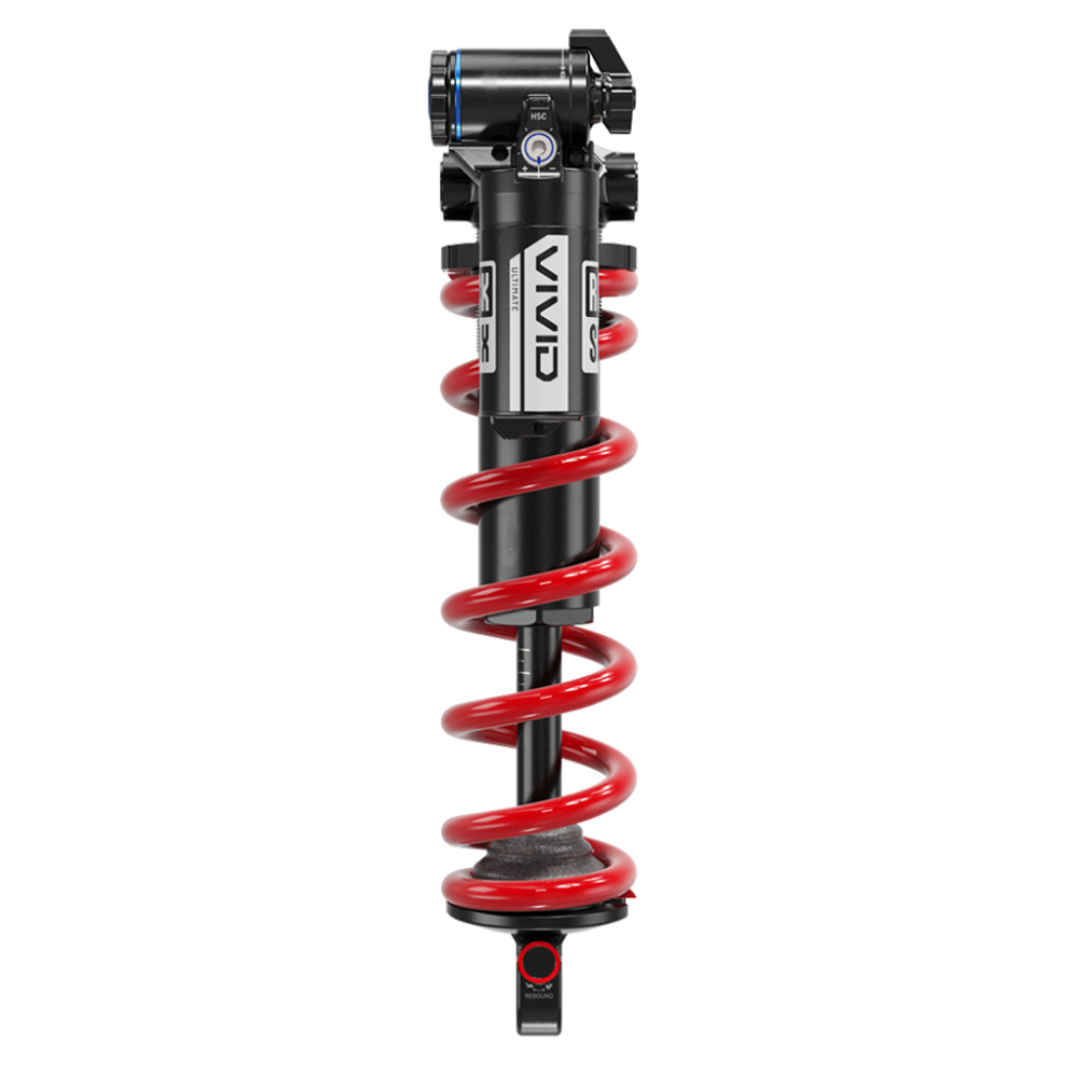 RockShox MY25 Rear Shock Vivid Coil Ultimate DH RC2 Trunnion, black, 225x75