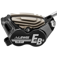 Lewis Bremsenset EB 20-21 black silver (Vorder- und Hinterbremse)