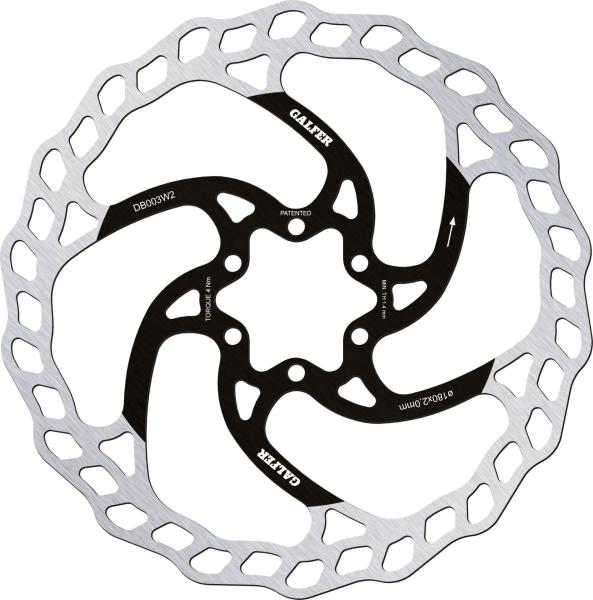 Galfer Wave 6-Loch 2.0mm Bremsscheibe