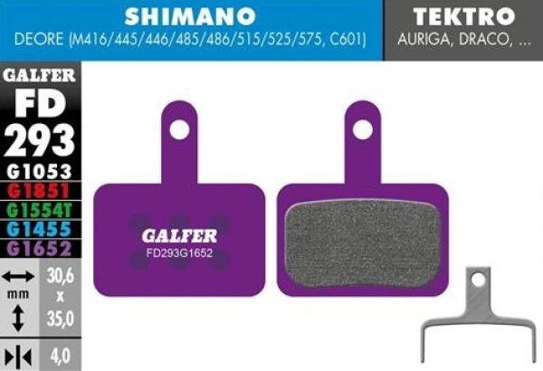 Galfer Violette Scheibenbremsbeläge