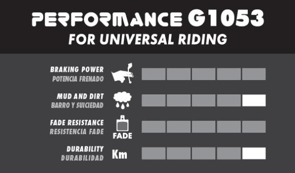 Galfer Performance FD436 Magura MT 8/6/4/2, Campagnolo Super Record/Record/Chrous/Ekar/Potenza Bremsbeläge