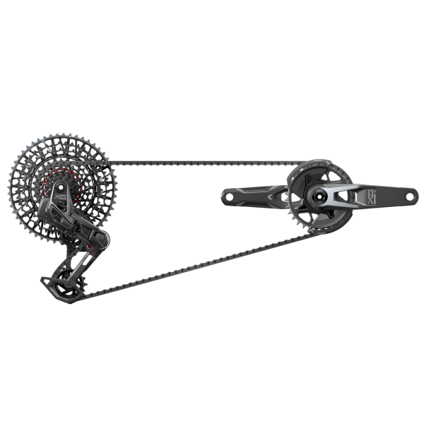 SRAM Groupset X0 Eagle AXS Transmission, black/silver