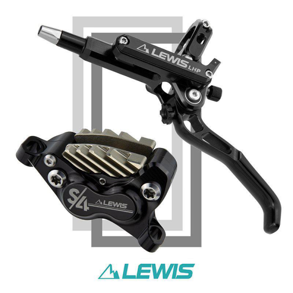 Lewis Bremsen Set LHP S4 Black (Vorder- und Hinterbremse)