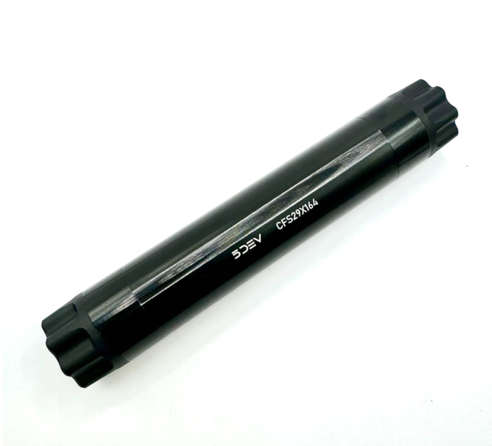 5DEV Crank Spindles 29mm / 122 Road/Gravel