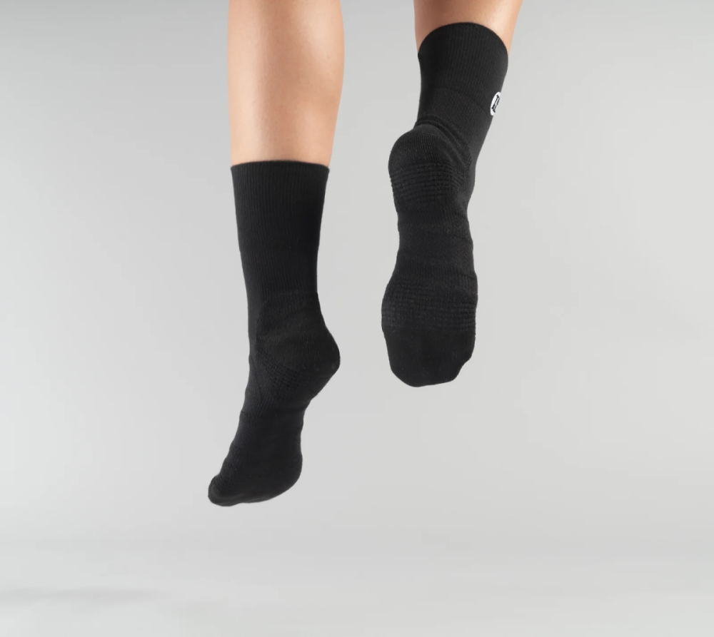 Teal Project Performance Sock Mid Black/Black Gr. S