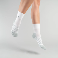 Teal Project Performance Sock Mid White/Pebble Gr. S