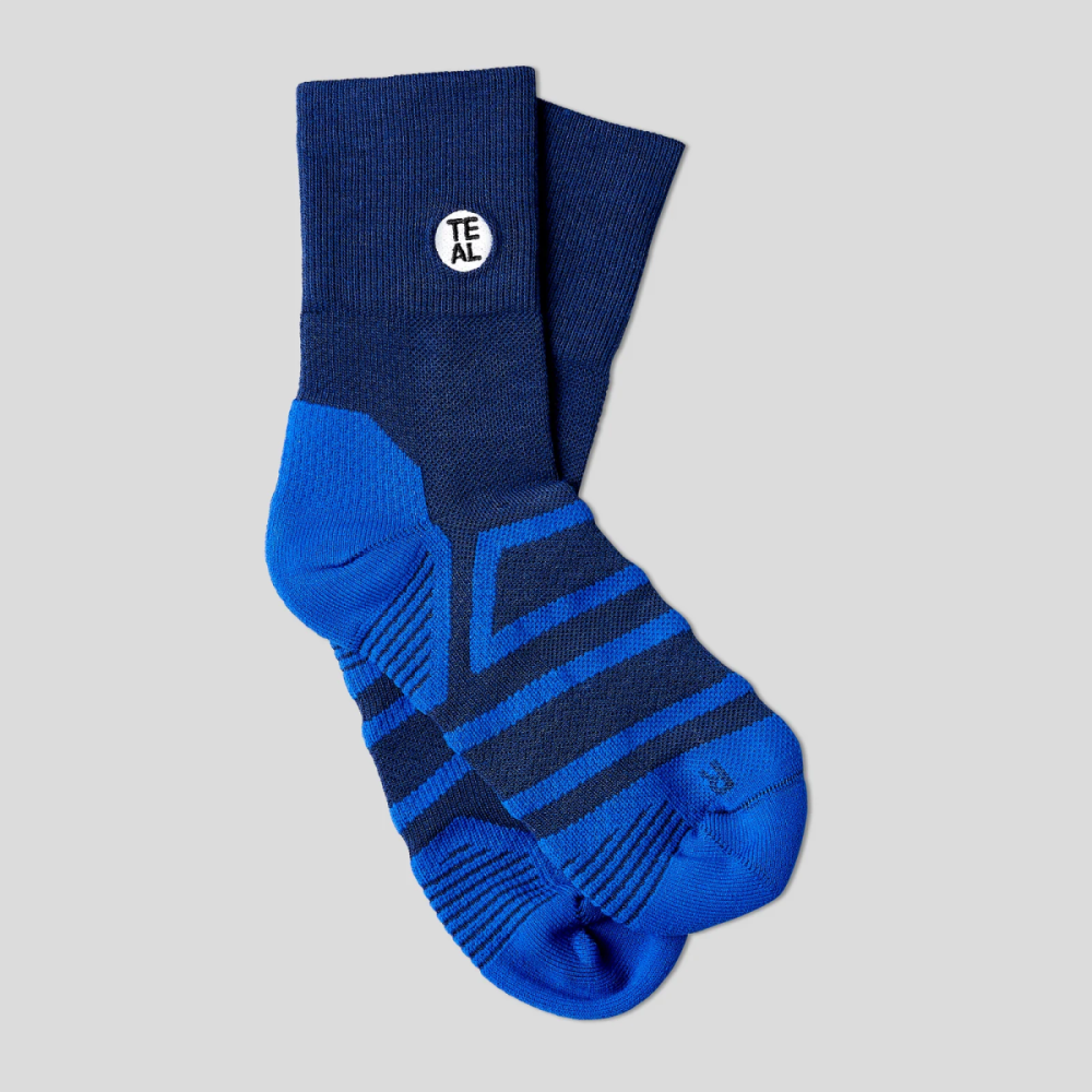 Teal Project Performance Sock Mid Deep Sea/Blue Gr. S