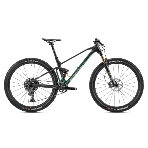 Mondraker F-PODIUM CARBON R, carbon / green / silver, L